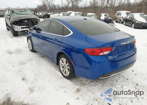 2015 Chrysler 200 Limited z USA, uszkodzony, nr VIN 1C3CCCAB7FN721373